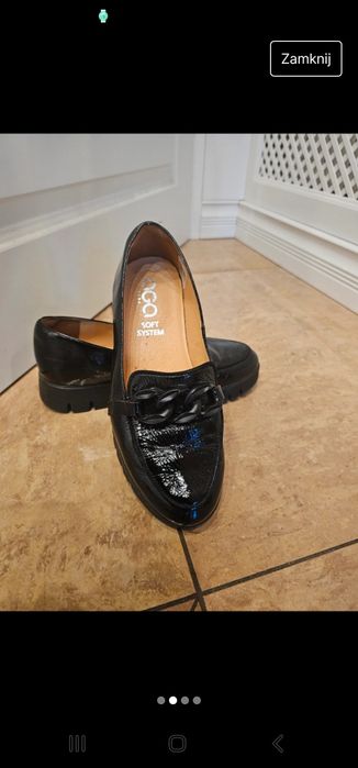 Mokasyny skóra naturalna