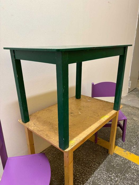 Stoliczki i krzesełka drewniane, dla dziecka