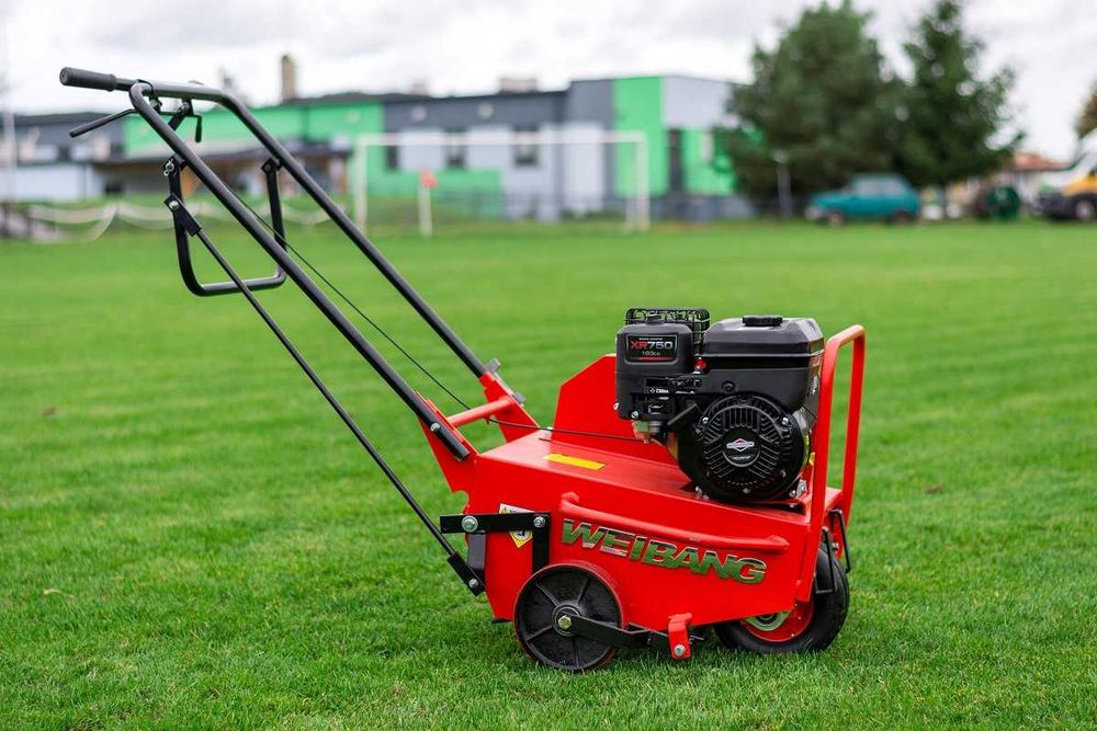 Aerator rurkowy, wertykulator, glebogryzarka, piaskarka