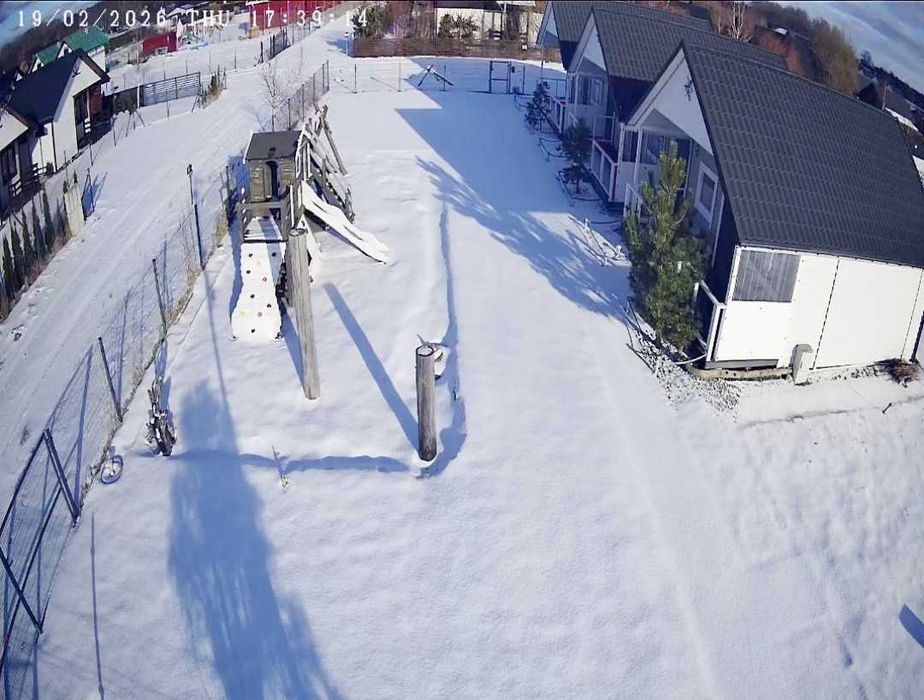 Działka z domkami nad morzem