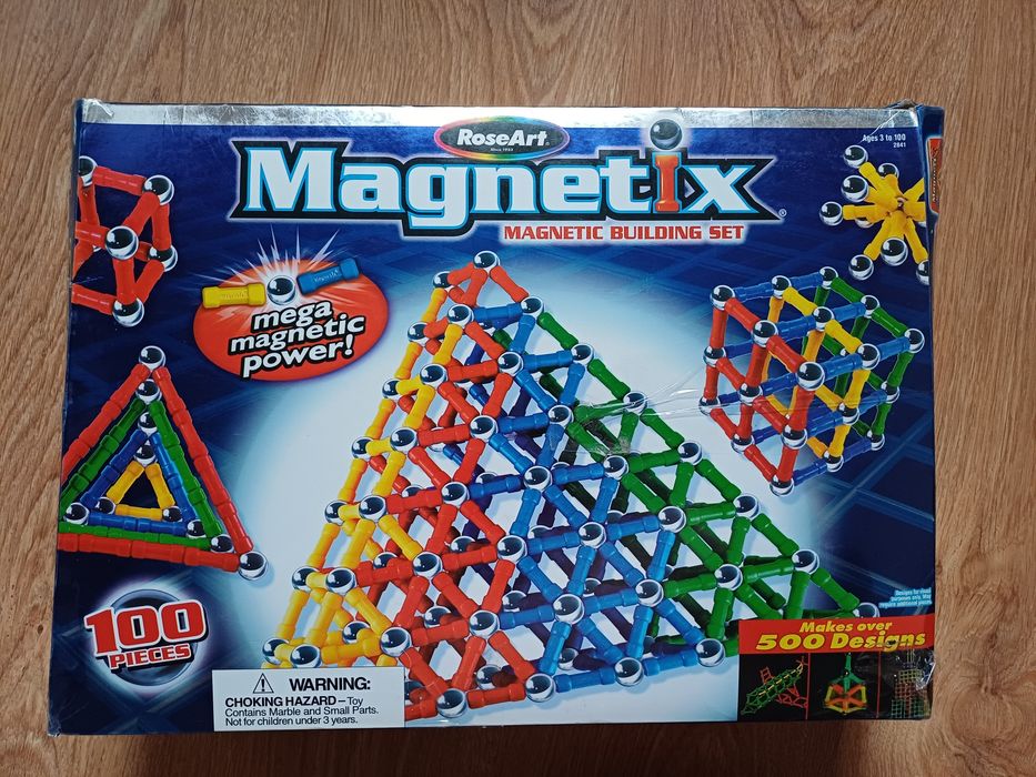 Магнітний конструктор Magnetix 100 деталей