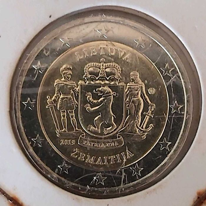2 Euros de 2019 da Lituânia, Região de Samogítia