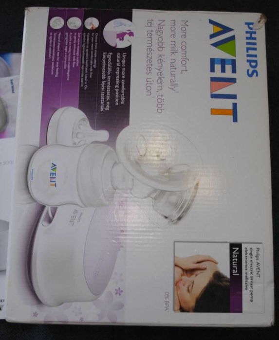 Молоковідсмоктувач Philips Avent Natural електричний (SCF332/01) як новий