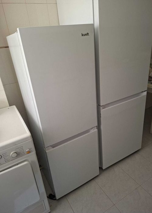 Frigorífico Combinado KUNFT KC9134 WH (Estático - 143 cm - 175 L - Branco)
