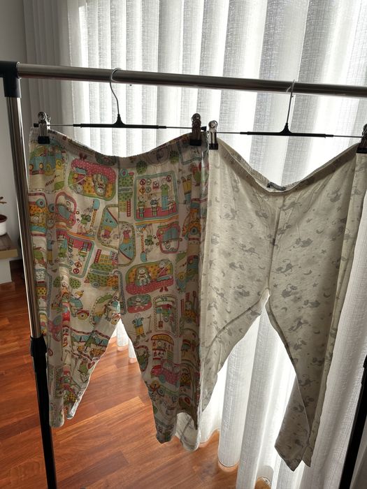 Conjunto 2 calças pijama 8-10 anos