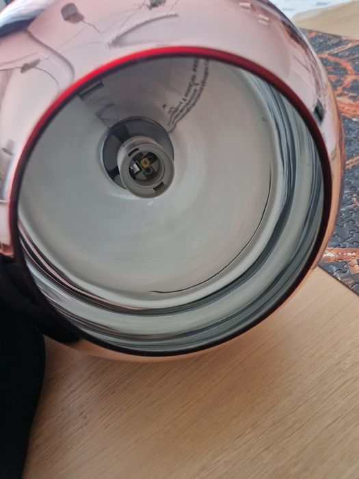 Lampa kula szklana