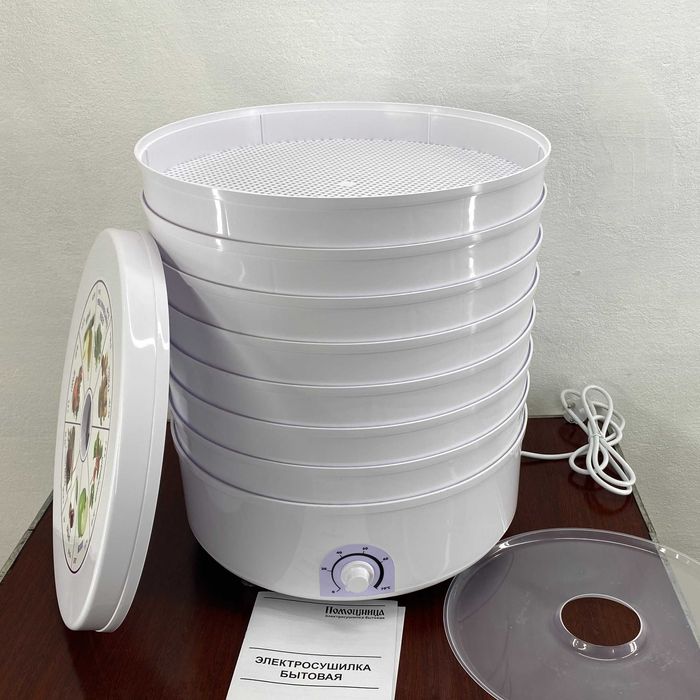 Сушилка для овощей и фруктов Помічниця 30л 7 лотков 650Вт