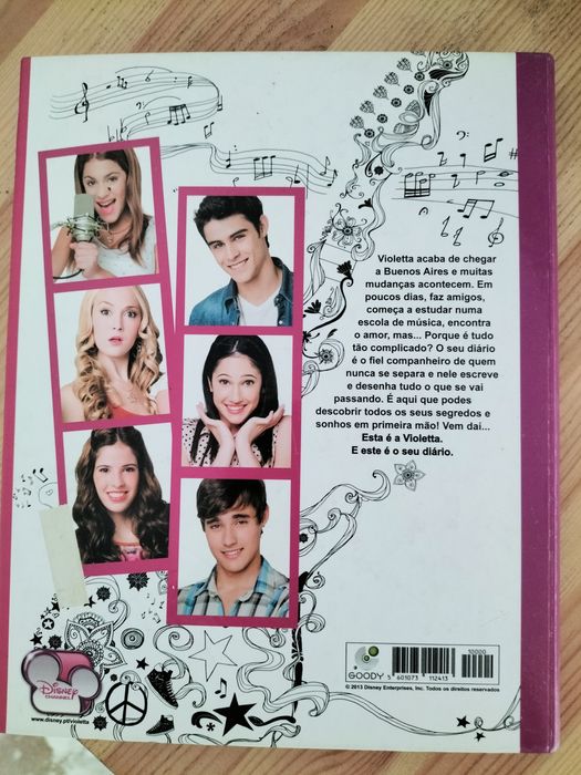 Livro - O meu diário Violeta