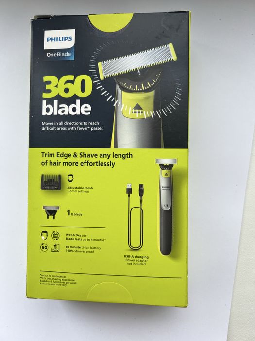 Електростанок  OneBlade 360 Philips пошкоджена упаковка