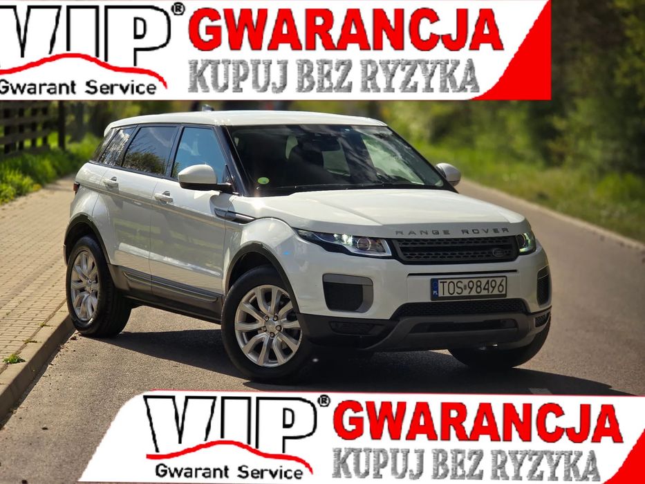 Land Rover Range Rover Evoque 45TYS.KM._2017r_2,0TD4_150KM_Xenon_Nawi_Kamera_Cofania_Gwarancja_12m.