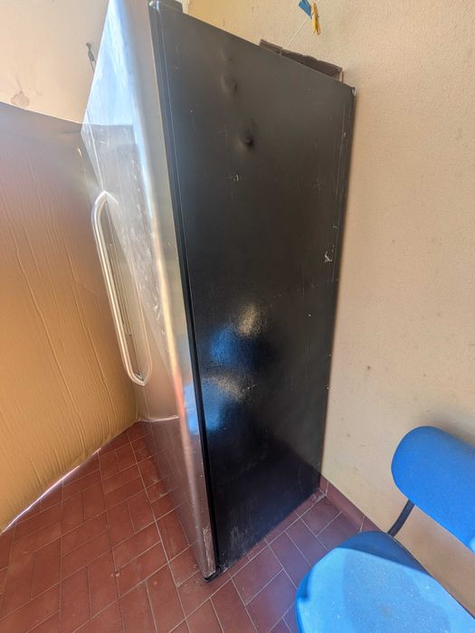 Frigorífico Americano GE Side-by-Side Inox (Para Peças ou Reparação)