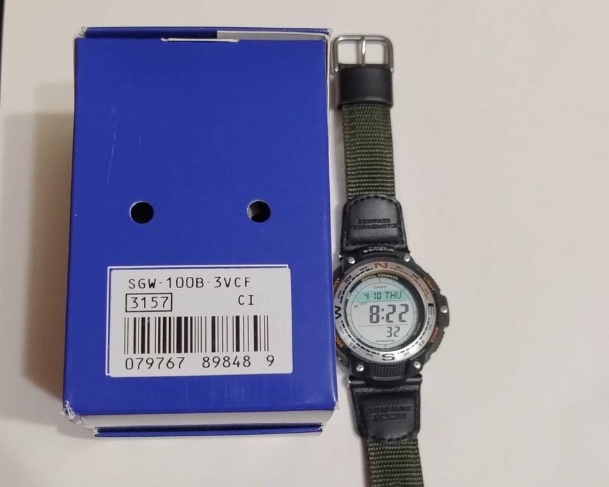 Годинник Casio SGW-100B-3VCF
