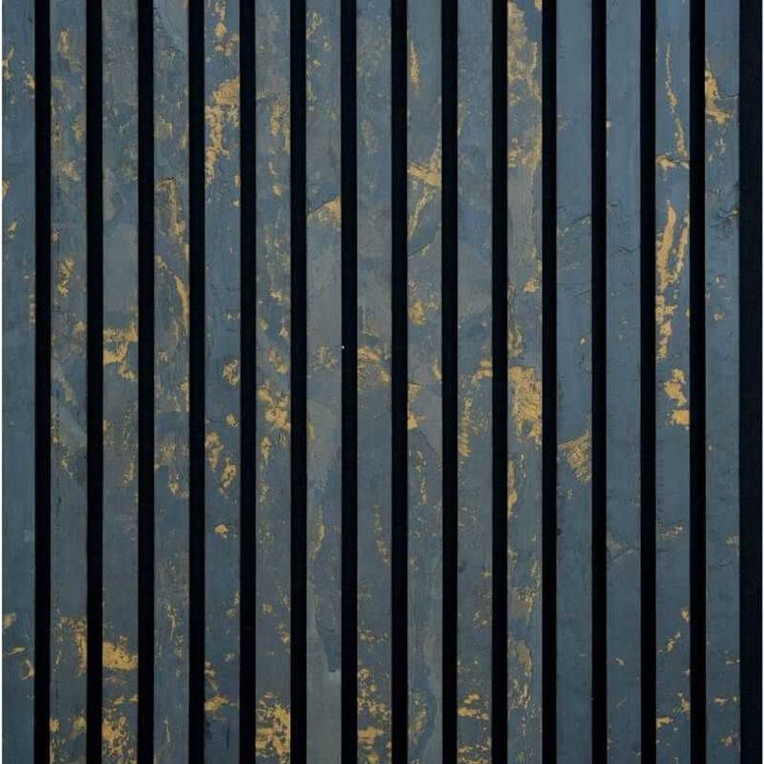 Panel akustyczny kamienny Black Gold 300x40x2 cm Lamel lamele