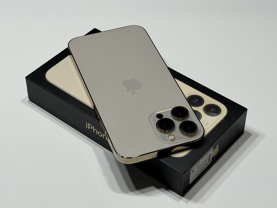 iPhone 13 Pro Max 128 GB Gold #BDB#Bateria 89%#Komplet