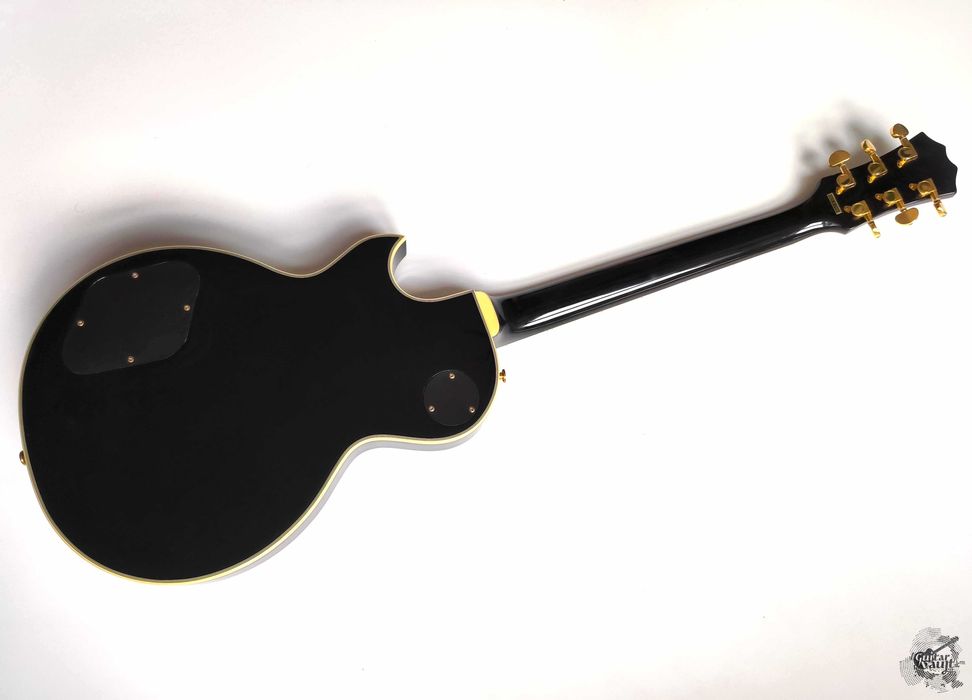 $450 Morgan Les Paul Custom '2015 Ebony Black з новим чохлом