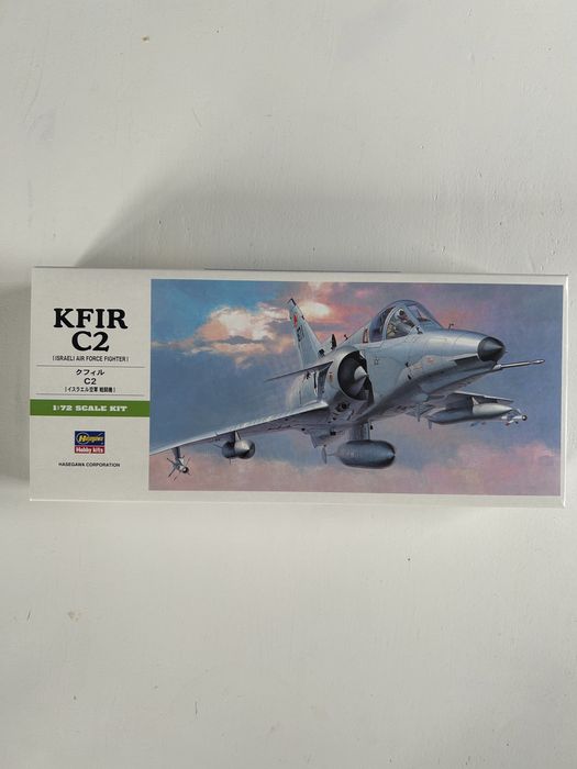 Hasegawa B7 - 00237 samolot Kfir C2 model do sklejenia 1:72