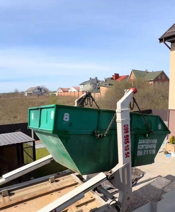 ОРЕНДА КОНТЕЙНЕРА для  сміття 10-12т. Вивіз буд сміття/дерев/гілок/тпв