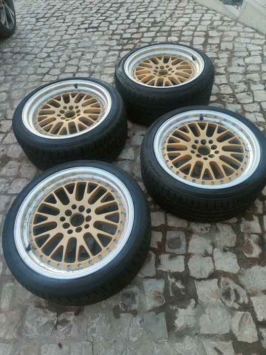 Jantes 18" Japan Racing JR9 (5x112 / 5x114.3) 8.5j + 9.5j C/ Pneus