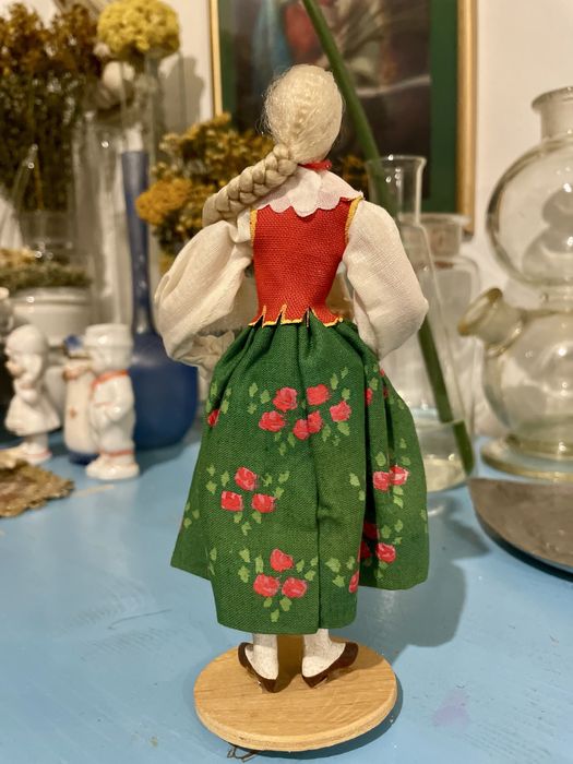 Lalka Góralka zakopiańska PRL-Spółdzielnia Pracy Kraków