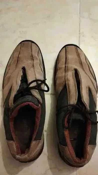 Ténis de homem da marca Ermenegildo Zegna, tamanho 41. Usados