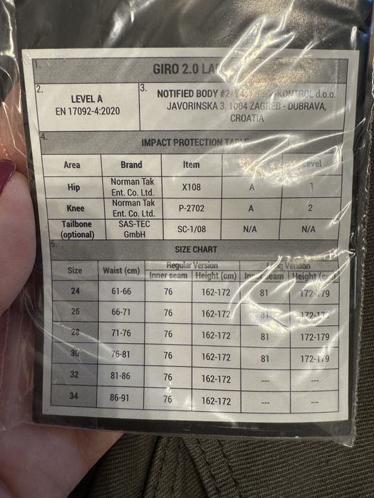 Shima giro spodnie motocyklowe damskie 28