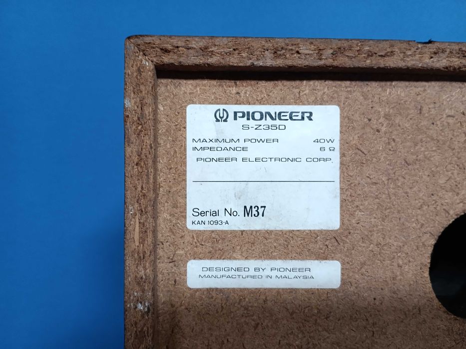 colunas PIONEER S-Z35D
