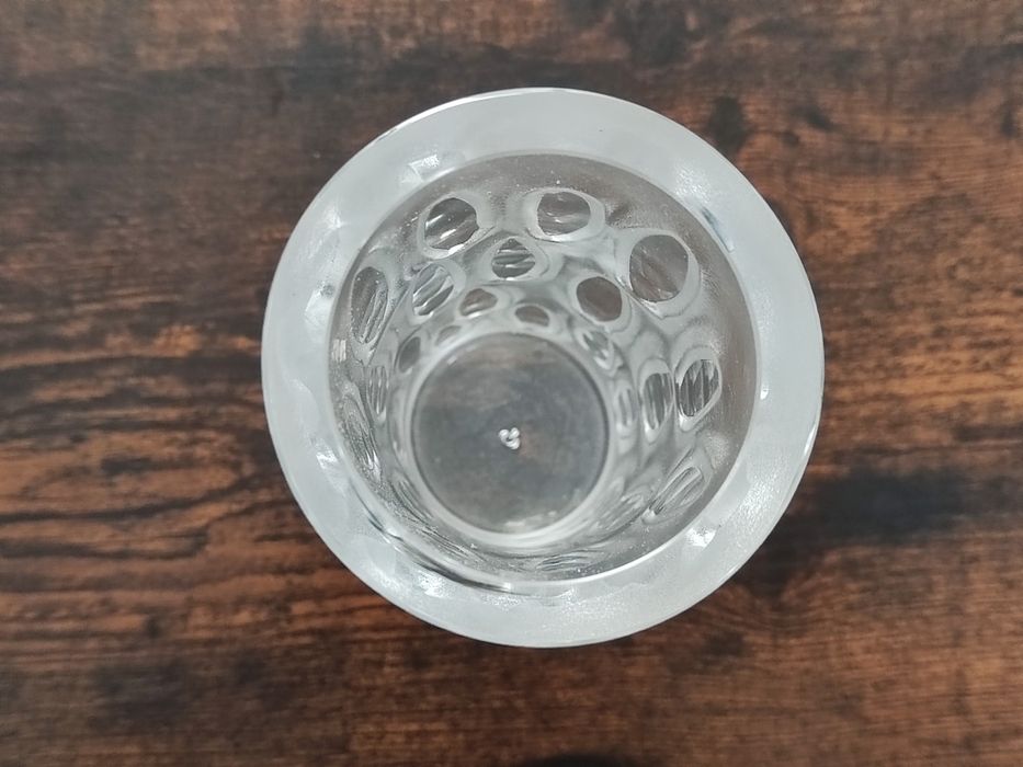 Wazon Peill & Putzler, szkło w stylu Space Age, lata 1960-70, 21 cm