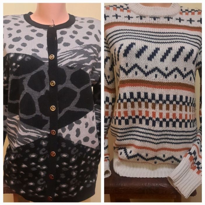 Белый свитер женский