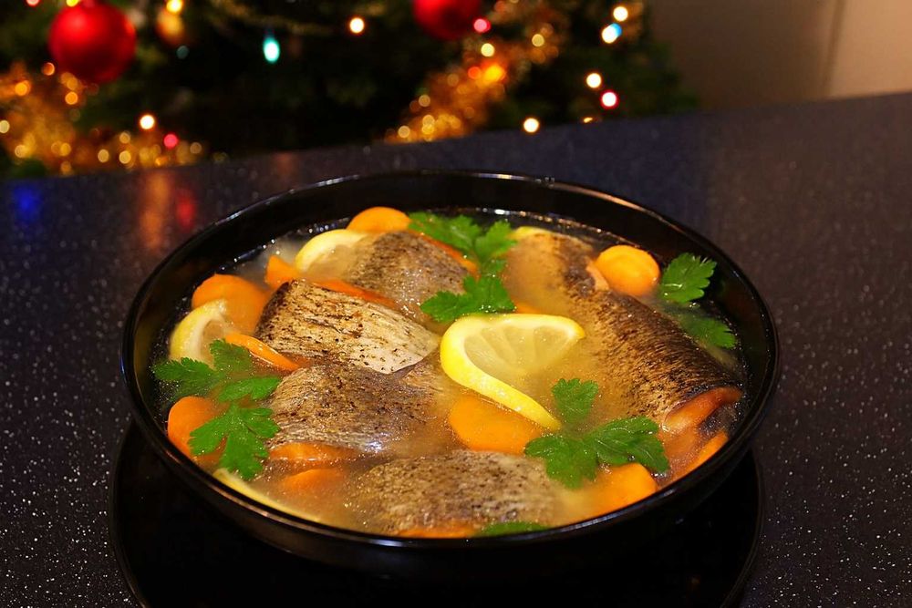 Świąteczny zestaw wekowanych słoików z rybą oraz inne wysyłka