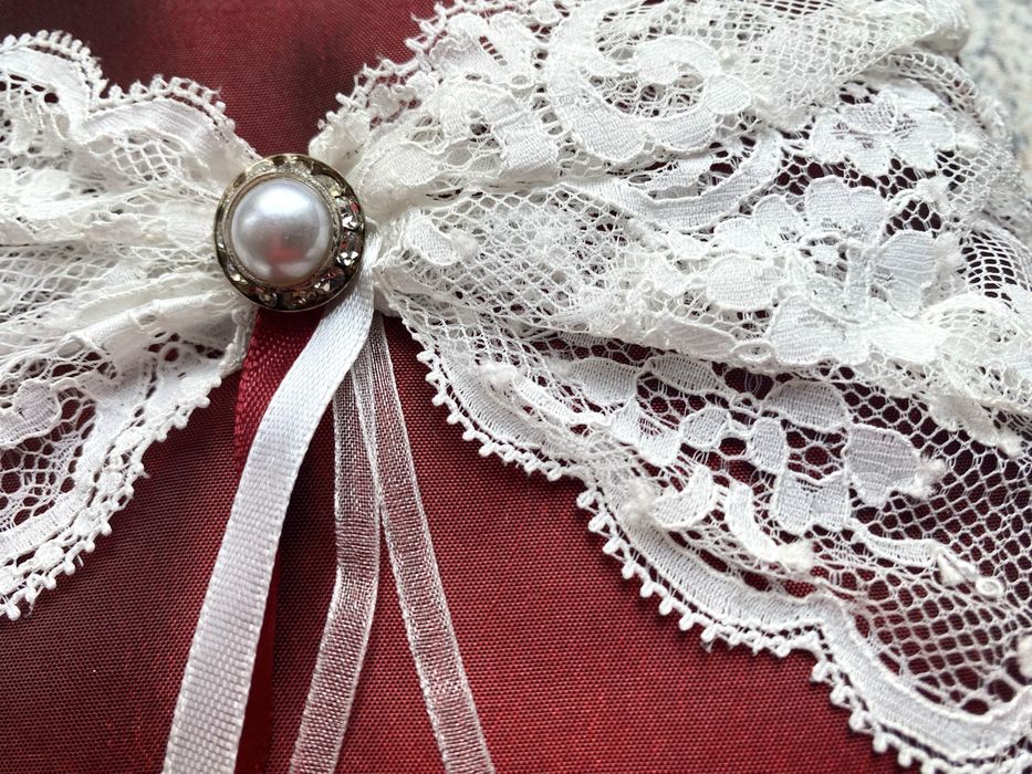 Poduszka na obrączki ślubne Premium NOWA