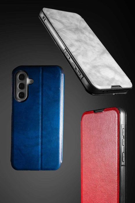 Якісний шкіряний чохол книжка качественный кожаный чехол книжка Xiaomi