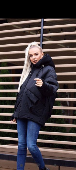 Об'ємна курточка oversize. Нова!