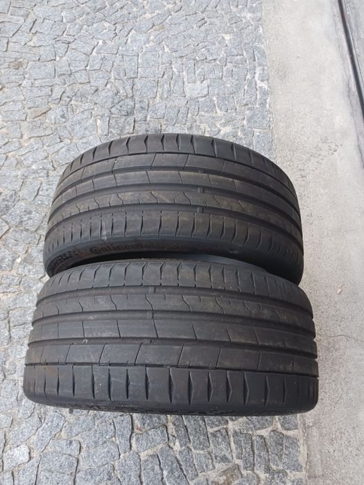 Vendo pneus semi-novos 245/35/19 Continental