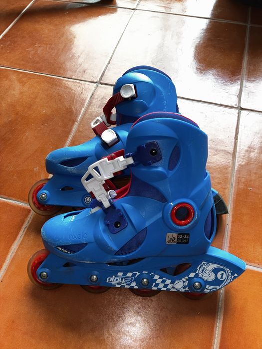 Patins em linha criança 32-34 - excelente oportunidade
