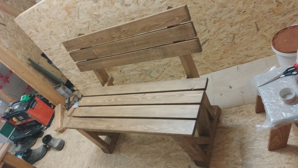 Столи лавки комплекти садових меблів під замовлення