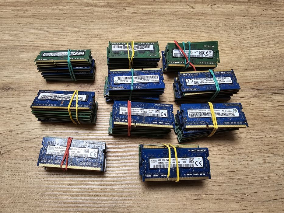 Оперативка до ноутбуків  DDR3 4gb. Є кількість