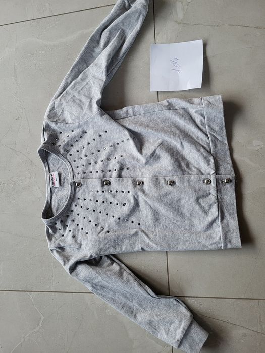 Sweterk rozpinana bluzka rozm 104 polski producent narzutka na sukienk