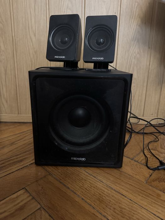 Microlab 2 glośniki z sambuferem