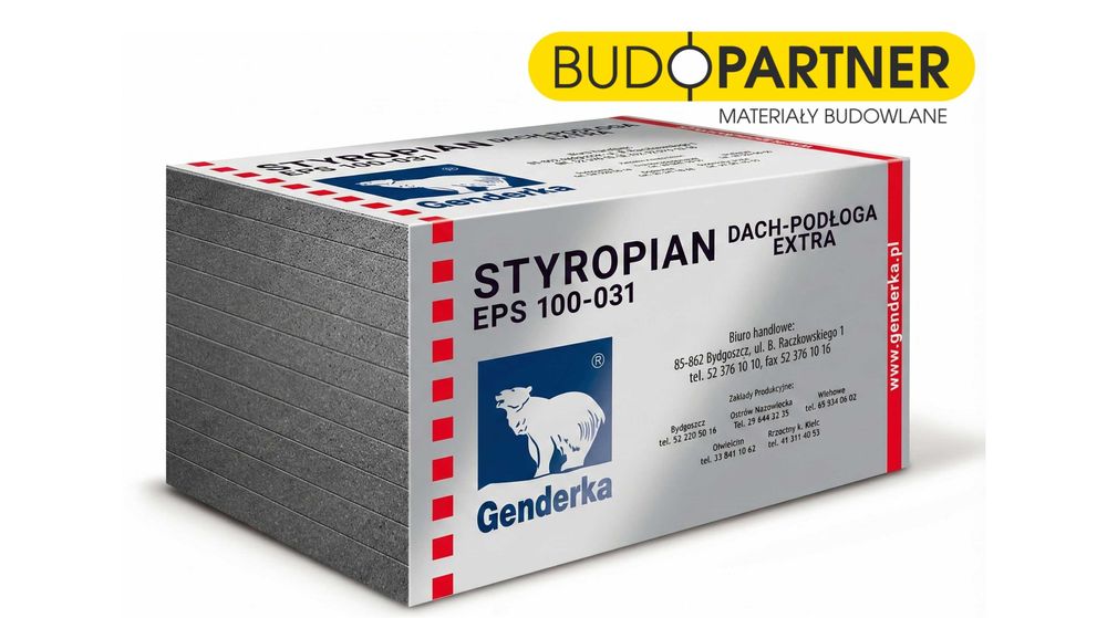 Styropian grafitowy podłogowy Genderka EPS 100 031 EXTRA | Legnica