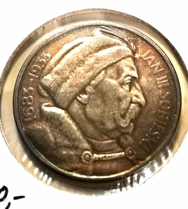Moneta obiegowa II RP Jan III Sobieski