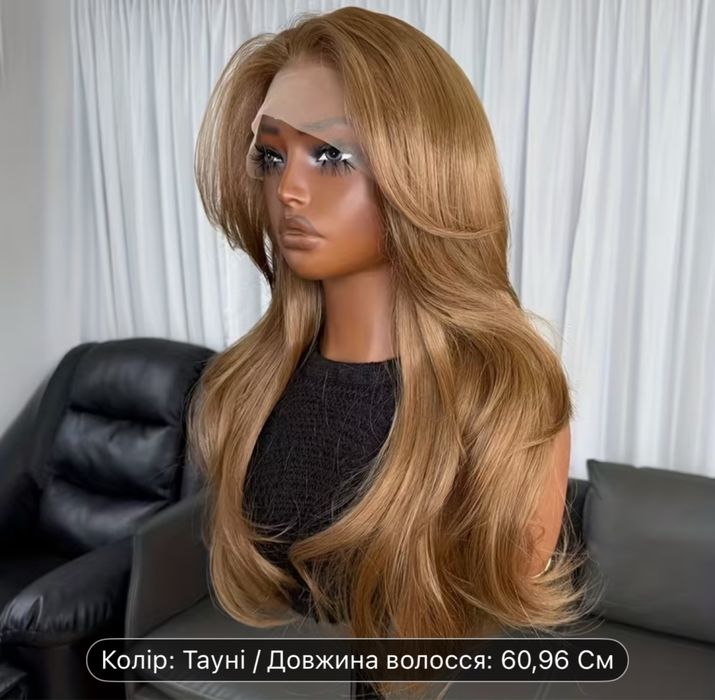 Перука блонд (медовый)