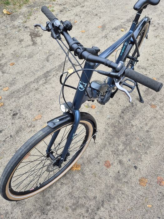 Rower elektryczny męski Kona shimano duza rama niski przebieg