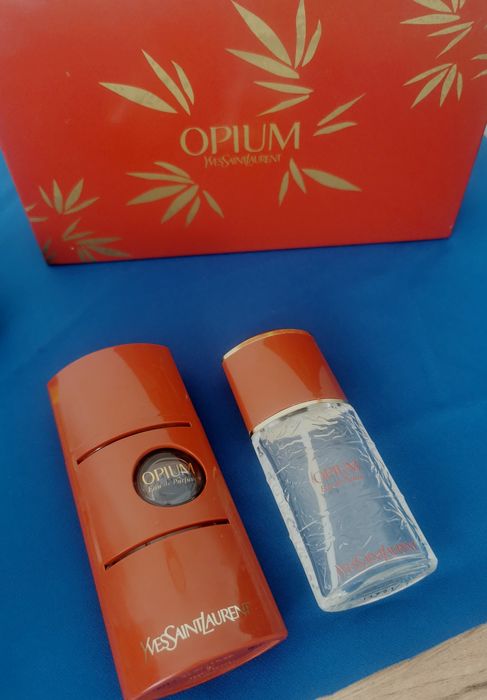 Vintage flakon YSL opium Yves Saint Laurent kolekcjonerskie