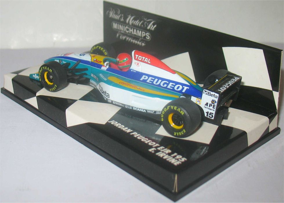 Minichamps - Jordan Peugeot EJR 1 9 5 - 19 95 - Eddie Irvine