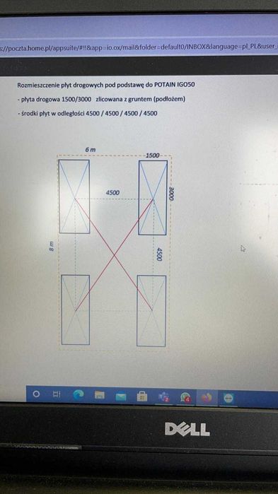 Żuraw do pracy na budowie