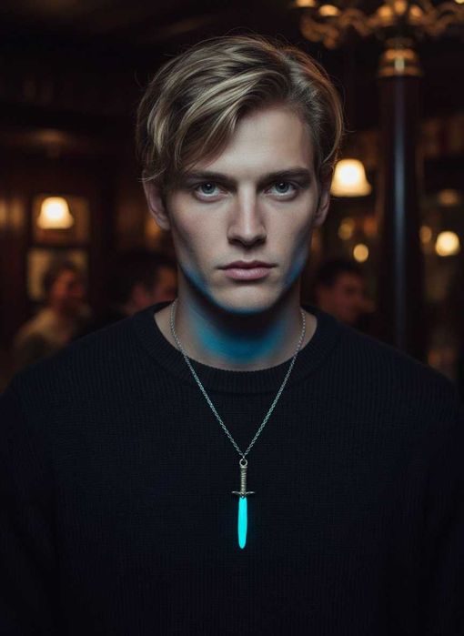 Сяючий кулон Меч Хоббіта Жало із ланцюжком