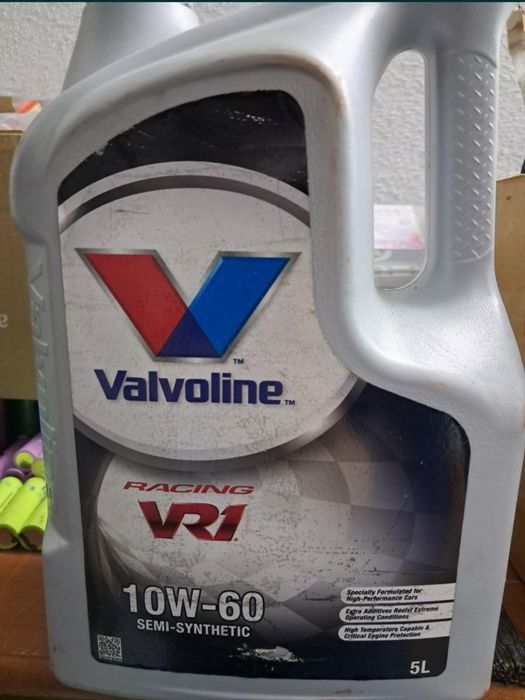 Valvoline 10w60 e Transvex caixa veloc.