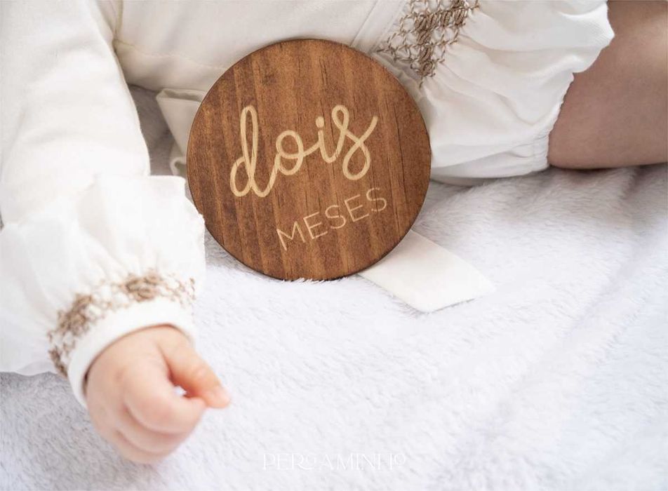 Milestones Meses - Para fotografar os meses de crescimento do bebé