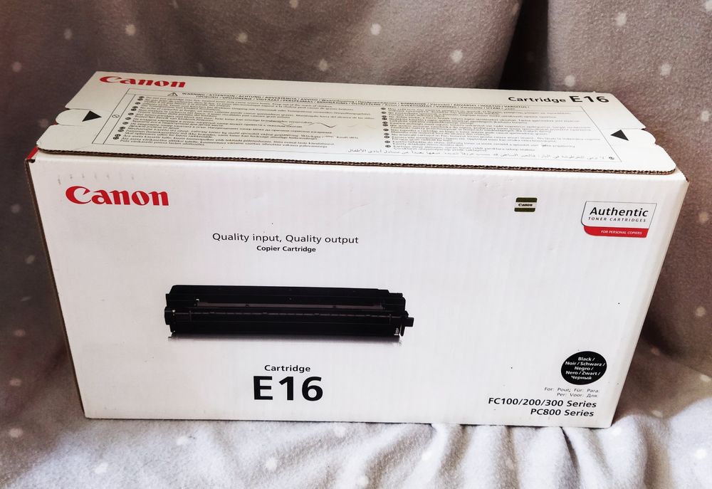Катрідж Canon Е16 оригінальний