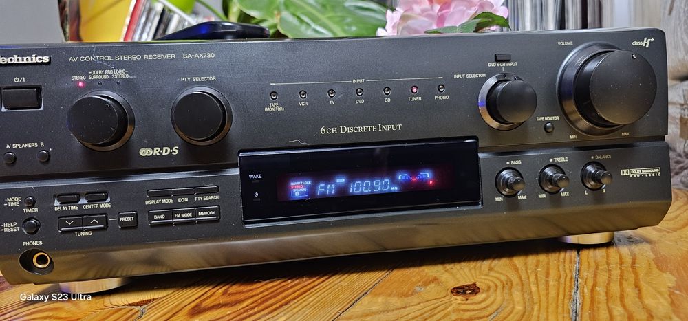 Technics SA-AX730 Amplituner AV + oryginalny pilot